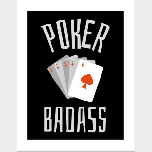 poker badass Posters and Art